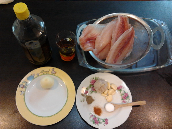 یک روش ساده پختن ماهی تیلاپیا